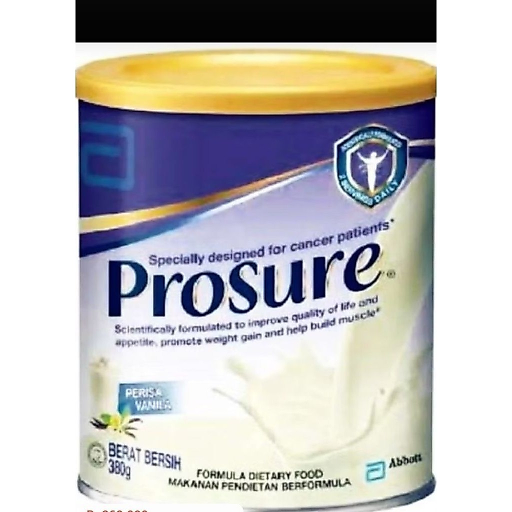 Susu Prosure Vanila Abbott 380grm *Cancer Patients* [Exp. October 2027]
