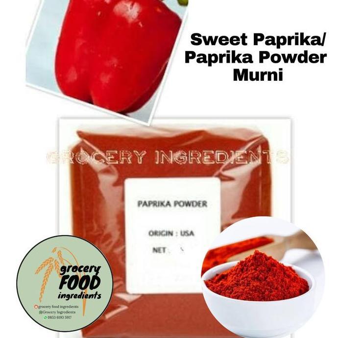 Promy - Sweet Paprika Powder / Paprika Bubuk - 500Gr