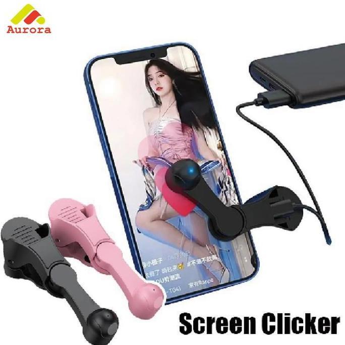 AWAYESH Auto Clicker Smart - Alat Klik Otomatis Layar HP untuk Live Streaming YouTube & Game Taptap 