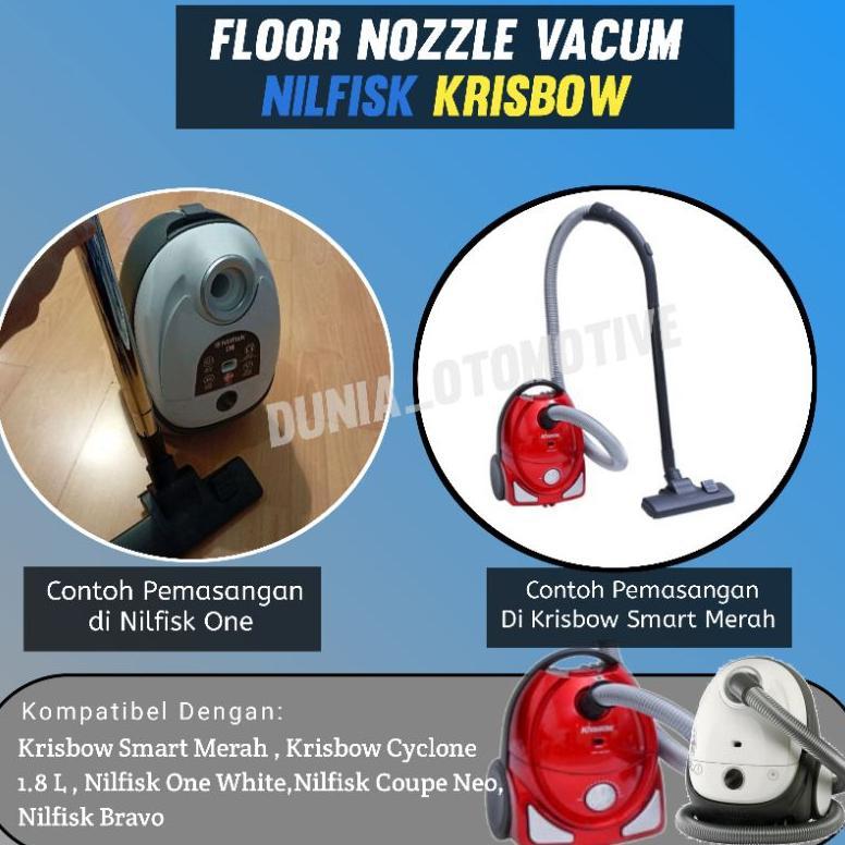 Floor Nozzle Krisbow Vacum Cleaner Kering | Nozzle Vacum Cleaner Krisbow & Vacum Nilfisk best