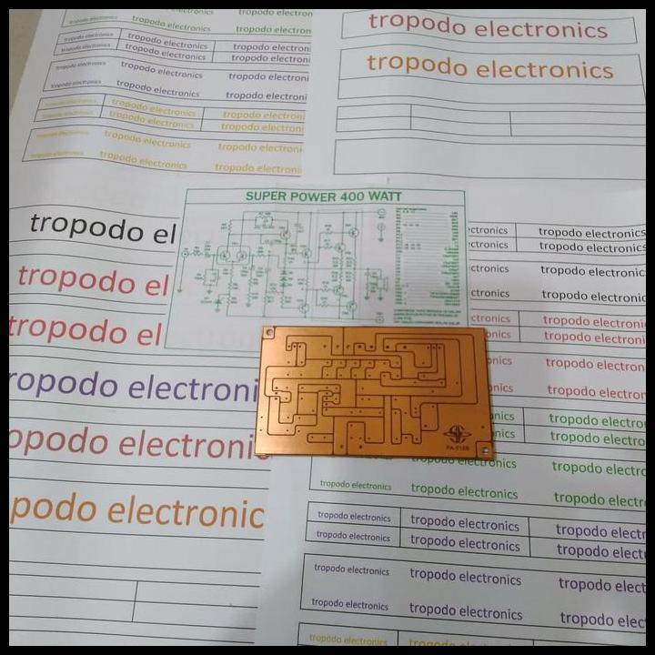 GRATIS ONGKIR PCB POWER AMPLIFIER 400 WATT MONO 