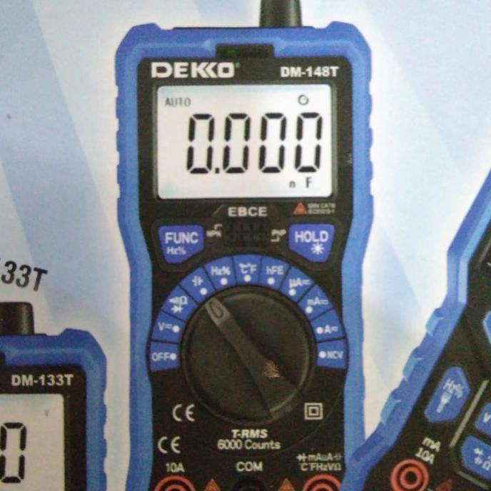 Digital Multimeter Avo Meter Multi Dekko Dm-148T