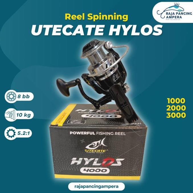Reel Spinning Utecate Hylos | Kerekan Pancing Besi Murah