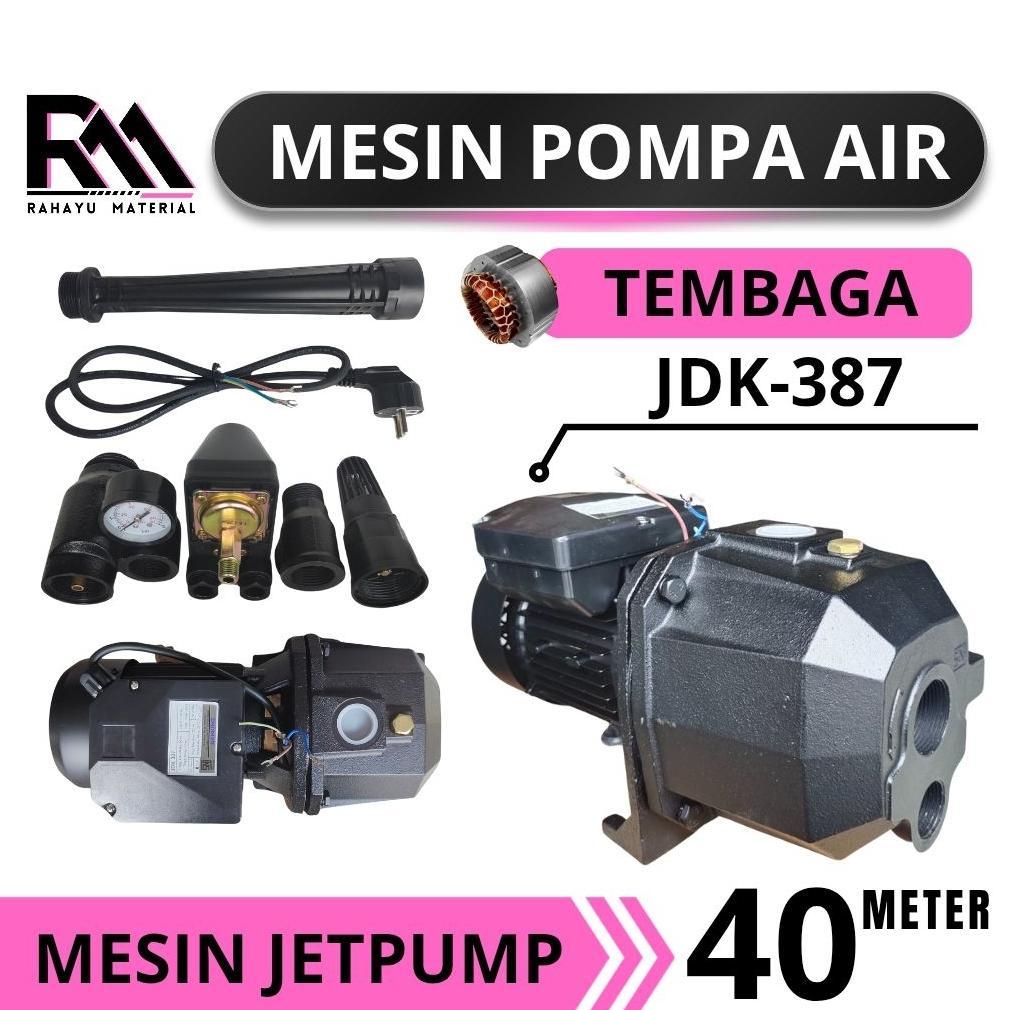 READYY (PACKING KAYU) MESIN POMPA AIR SUMUR JETPUMP 30 40 METER JDK 387 | NK-JP 379 | DP-370A | MESI