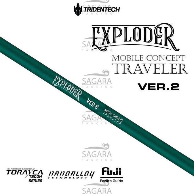 Fishstore- New- Joran Tridentech Exploder | Travel Rod Tridentech | Joran Casting Joran Lht