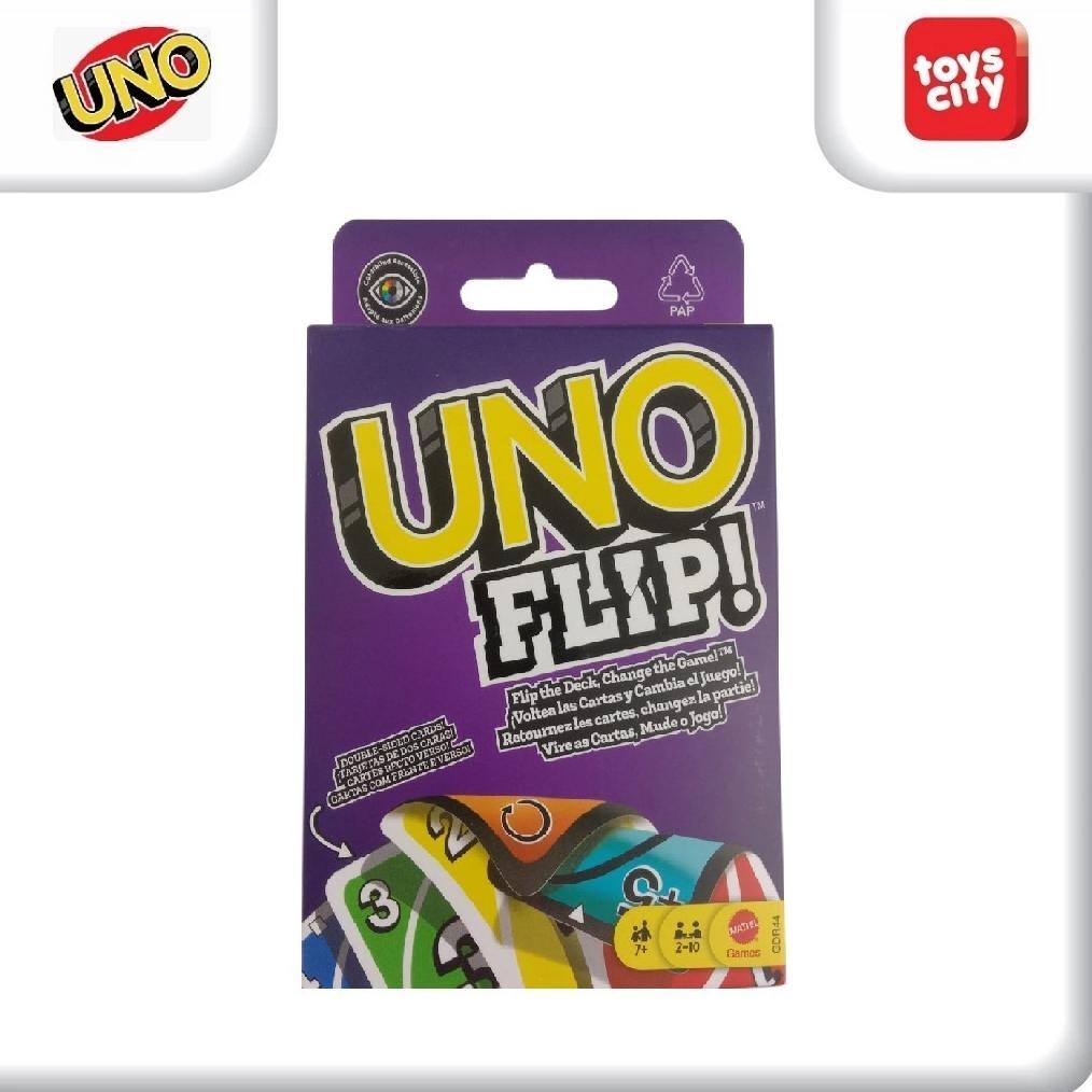 Uno Flip Double Side Mattel Games Permainan Kartu