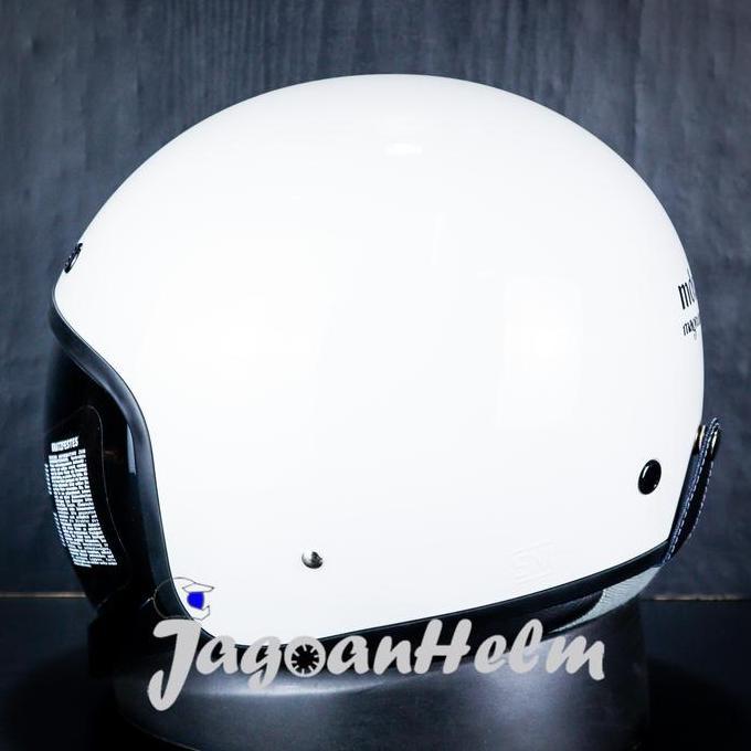 Helmet- Helm Retro Classic Mds Magnum - Helmet Motorcycle