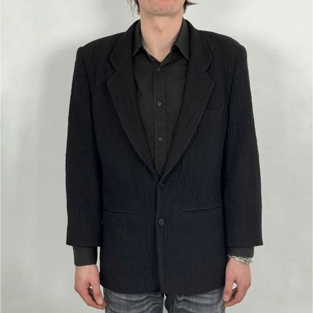 Emporio Armani Textured Blazer Jacket