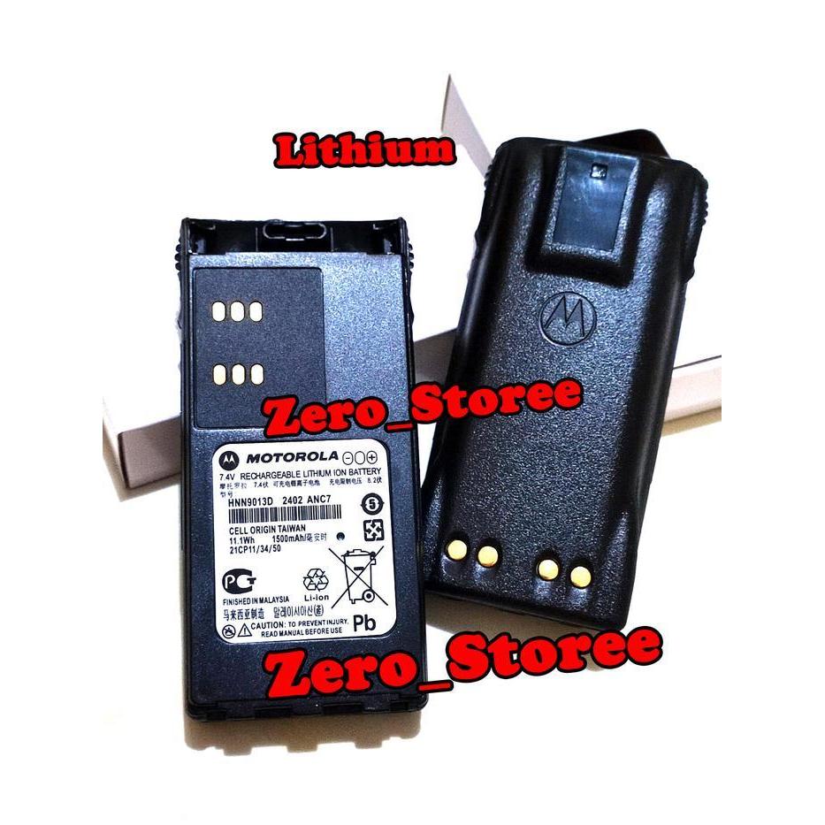 HARGA SAHABAT - LION BATERAI MOTOROLA GP338 GP328 Batre HT GP 338 328 Lithium Litium LION BATERAI MO
