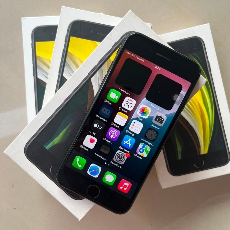 IPHONE SE GEN 2 128 GB SECOND RESMI INDONESIA