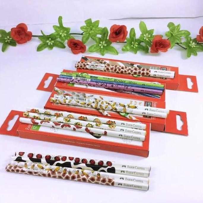 Faber Castell Pensil 2B Motif / Pensil karakter Faber Castell