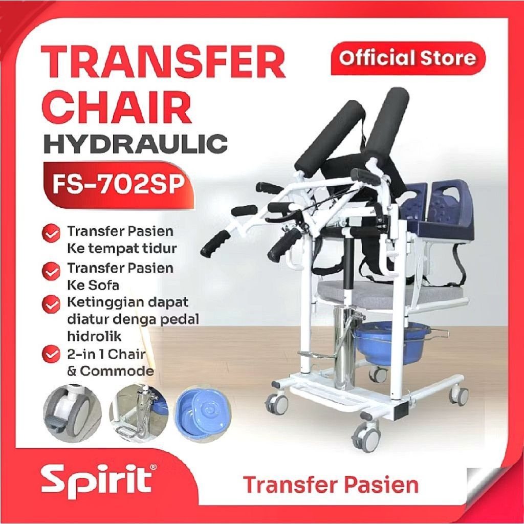 SPIRIT | Transfer Chair Full Hydraulik