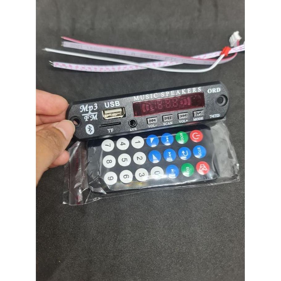 MP3 KIT BLUETOOTH RECORD FEATURE MP3 MDL V6TF-1R114BL-MIC ANTIU
