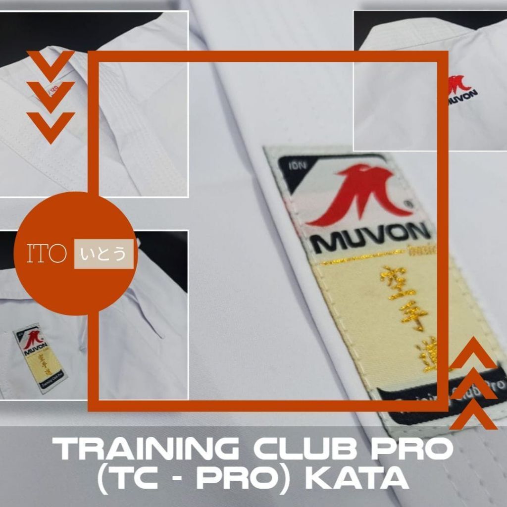 Karate- Gi (Baju Karate) TC Pro Kata Muvon | Termurah