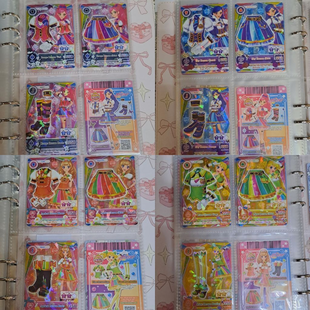 [TAKE ALL] Kartu Aikatsu Cards Dream Academy School Uniform Seira Otoshiro Sora Kazesawa Maria Himes