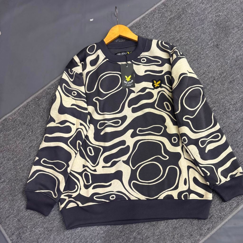 CREWNECK LYLE SCOTT CASUAL SWEATER
