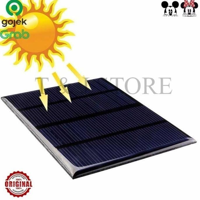 Super Murah, Modul Solar Cell/Solar Panel Surya Mini 12V 1.5W Polycrystalline High