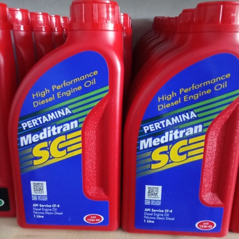 MEDITRAN SC 1 LITER OLI MESIN DIESEL PERTAMINA MEDITRAN SC
