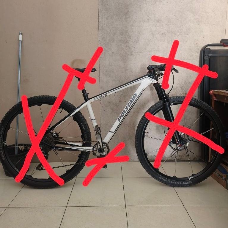 Frame Polygon Cozmic Cx 4.0