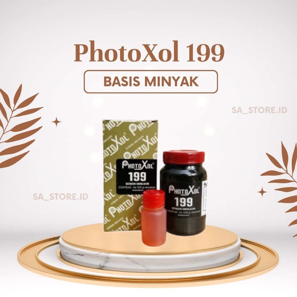 PHOTOXOL 199 200gr/ Afdruk Sablon Basis Minyak/ Screen Emulsion
