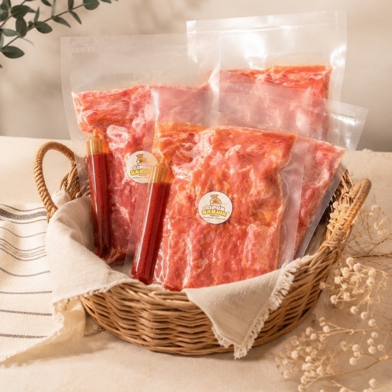 Cipuk Banjur Mentah Original Kemasan Frozen