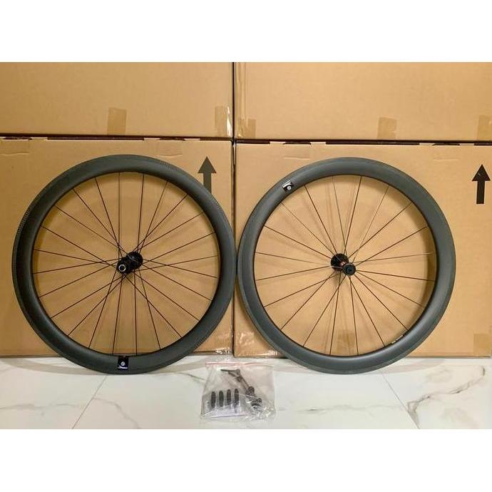 Promo Wheelset Carbon Farsports Hub Dt 240 Exp Rim Brake Roadbike 700C Cod