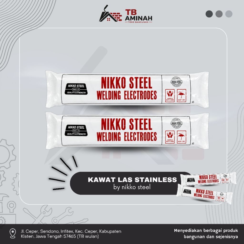 Kawat Las  | Welding Electrodes | Elektroda Las Cin-3 Berkualitas