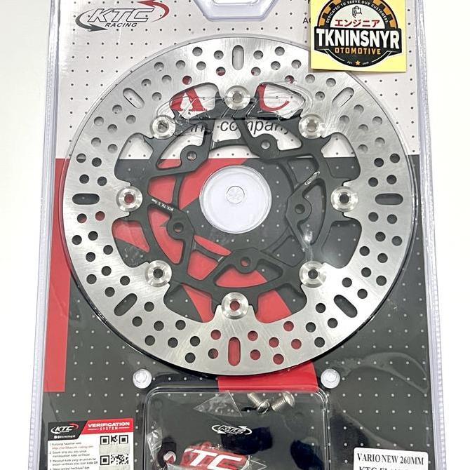 Disc Break Piringan Cakram Depan KTC Lubang 5 Vario 125/150 New 260mm