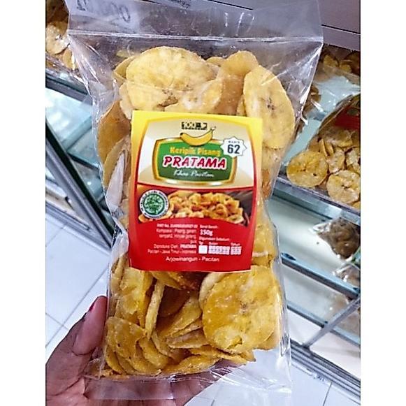 Cemilan Criping Pisang Besto Manis Pratama Oleh Oleh Khas Pacitan