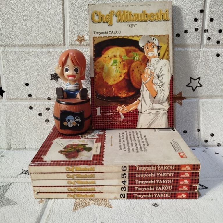 Komik Chef Mitsuboshi 1-6 Set 1