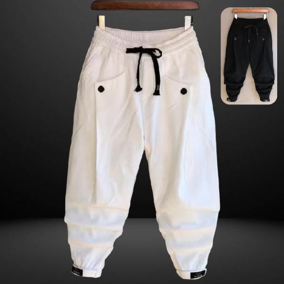 BIG SALE Celana Jogger Pria Wanita Celana Olahraga Jogger Pants Trendy Putih Polos Terbaru  JUMBO TE