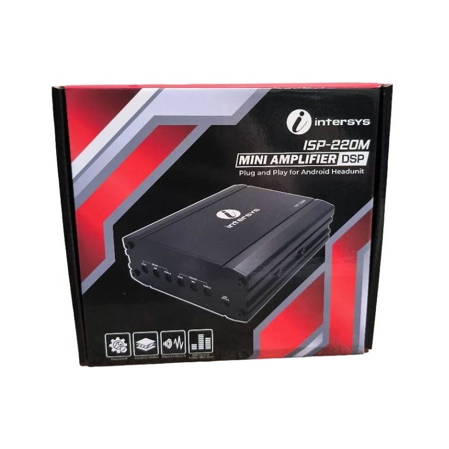 DSP Intersys - Dsp Mini Amplifier Booster Intersys ISP 220 M - DSP Intersys