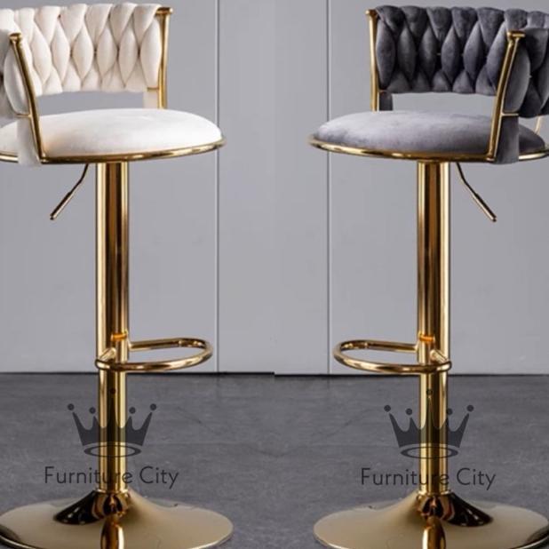 Kursi Bar Kursi Minibar Barstool Gold Bangku Bar Kursi Cafe Kursi Minimalis Barchair