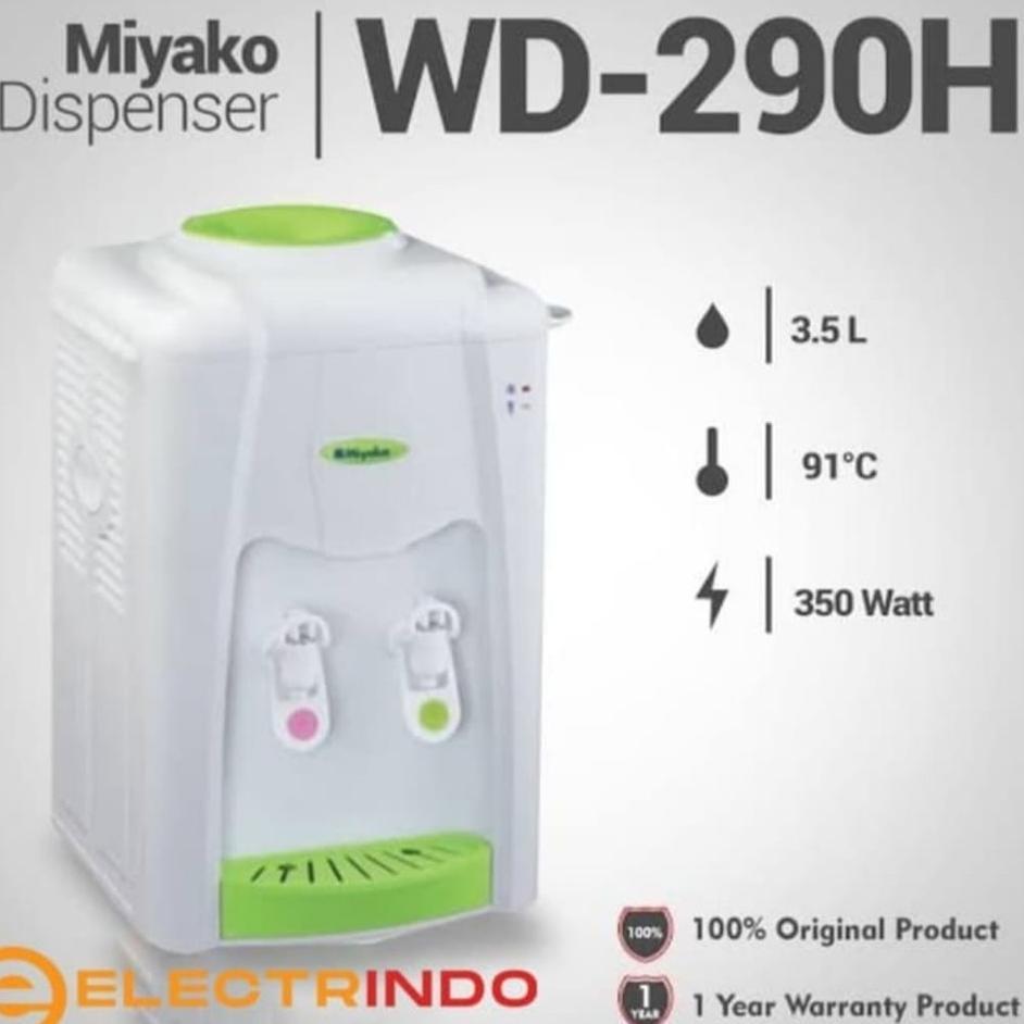 Dispenser Miyako Wd 290Phc Air Minum Panas Dan Dingin 290 Phc Wd290Phc