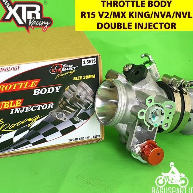 Throttle Body TB & Intake Vixion MX King 38 mm 40 mm XTR Racing