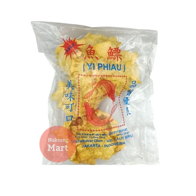 Yi Phiau Perut Ikan Hipio 60gram Yiphiau Hipio