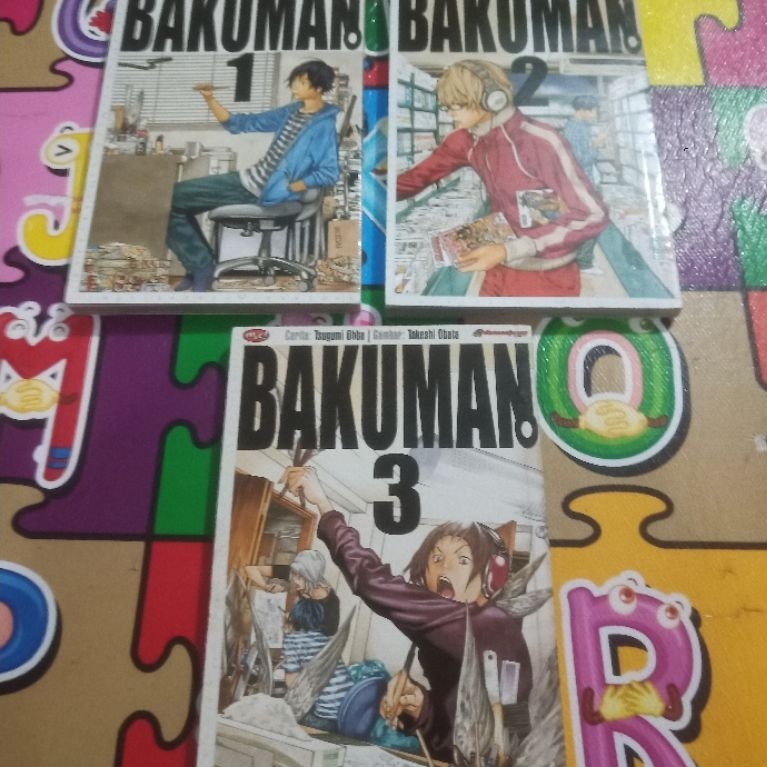 Set BAKUMAN 1, 2, 3 (bekas) (2013)
