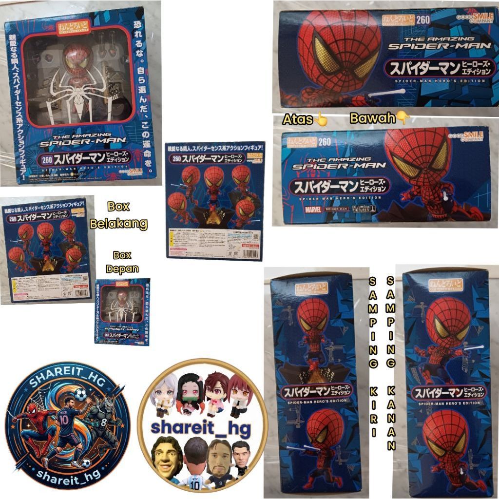 The Amazing SpiderMan Nendoroid series original