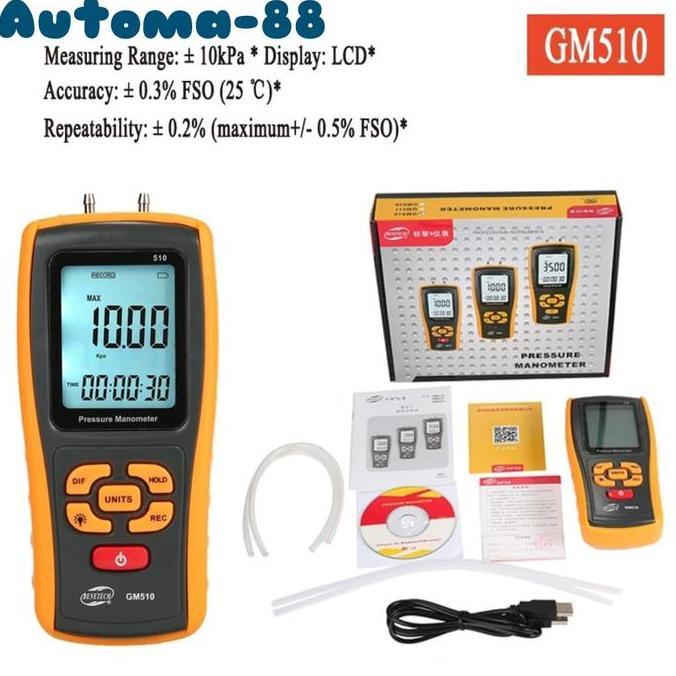 MANOMETER / DIFFERENTIAL PRESSURE / DP / PORTABLE MANOMETER DIGITAL NEBU