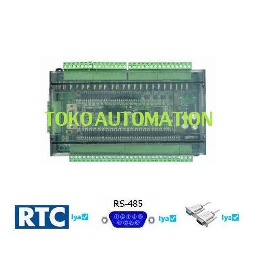 FX3U-48MT FX3U 48MT 24 INPUT 24 OUTPUT 24V 1A PLC DAN RS485 RTC SK65 TKAUTO