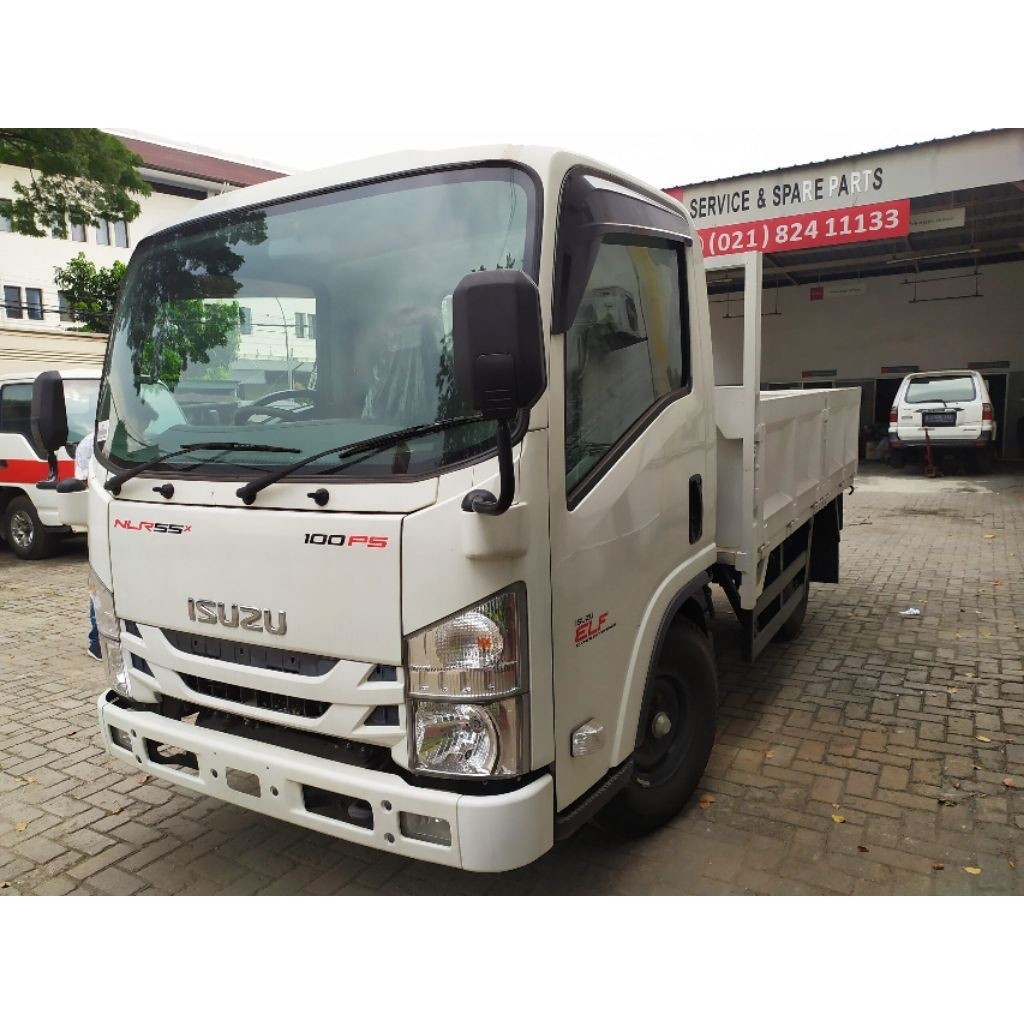 Stiker Truk ISUZU ELF EXHAUST BRAKE / ISUZU ELF 6 speed