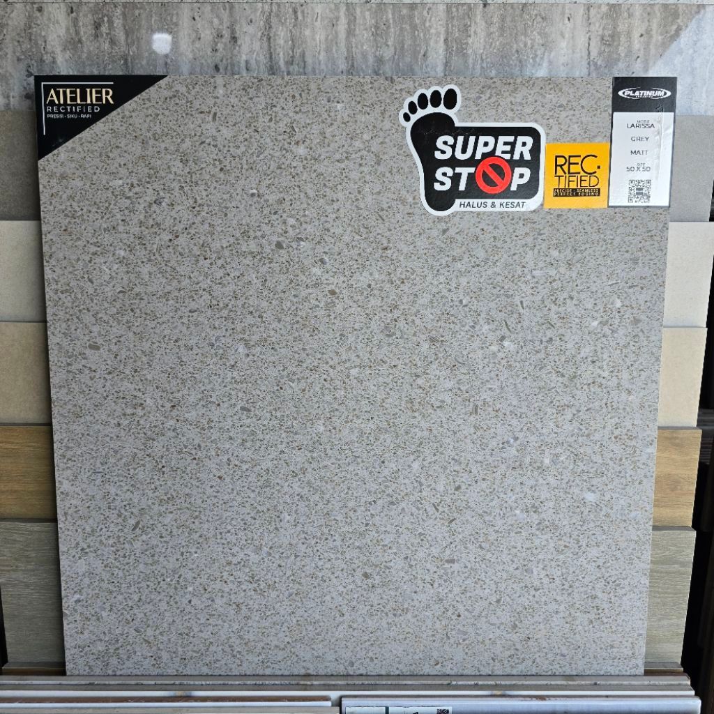 Keramik Platinum Super Stop 50x50 LARISSA GREY KWA