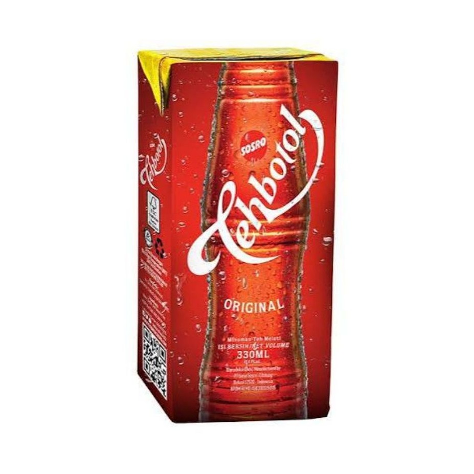 SOSRO TEH BOTOL KOTAK 330ml ( PCS )