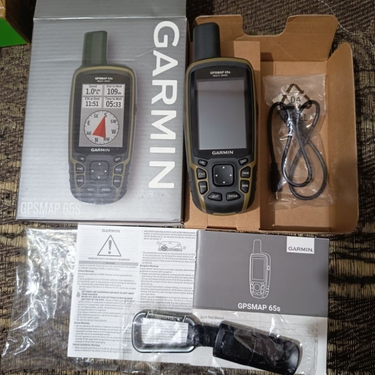 Gpsmap garmin 65s lengkap