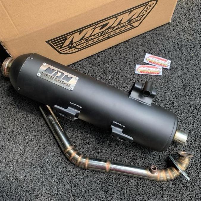 KNALPOT MDM KNALPOT SET VARIO 160 OUT 45 INLET 28-32 SARFULL / SARTENG / 1/4