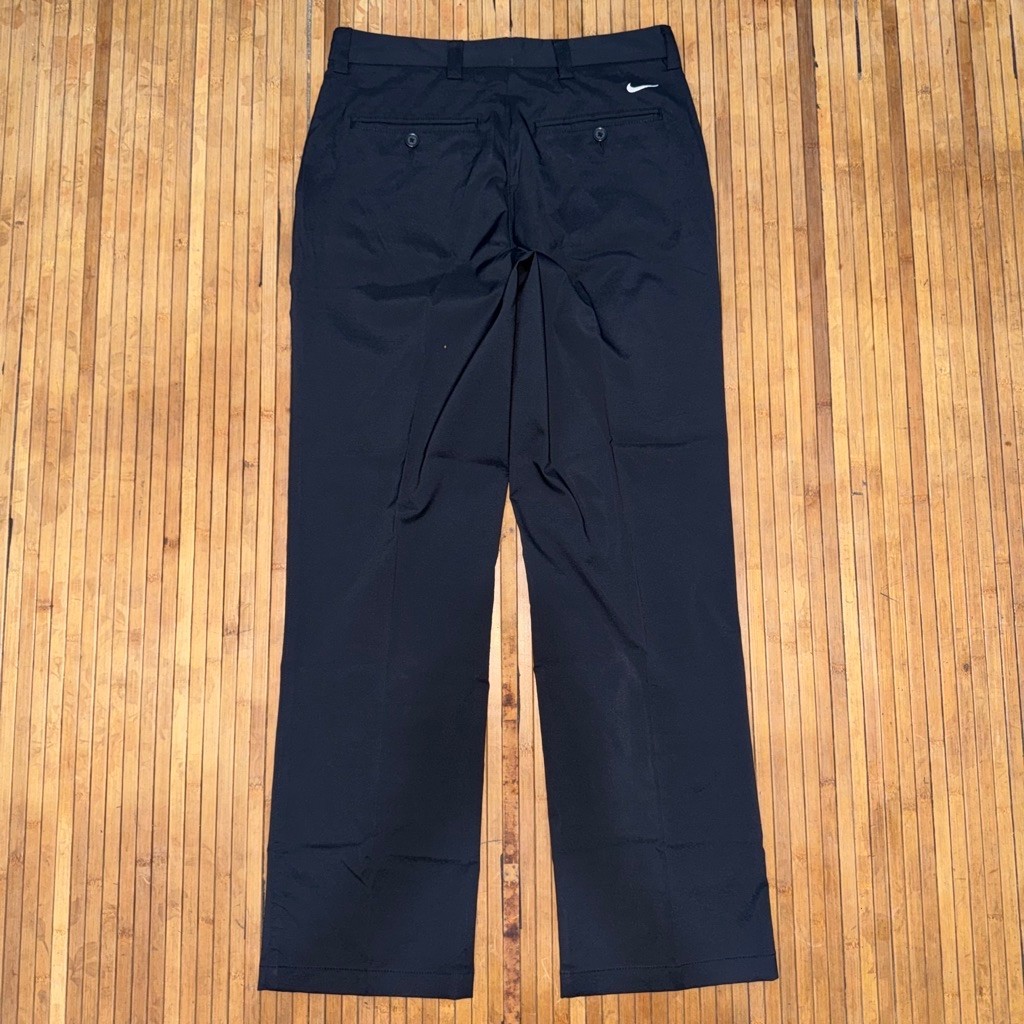 NIKE GOLF DRY-FIT BLACK REGULAR FIT TROUSERS PANTS FJ TITLEIST PXG