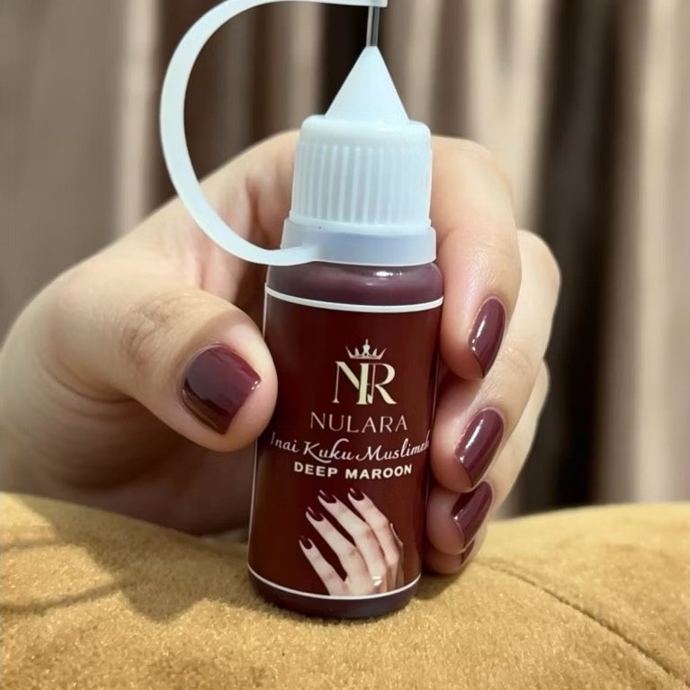 INAI KUKU MUSLIMAH PREMIUM DARK MAROON