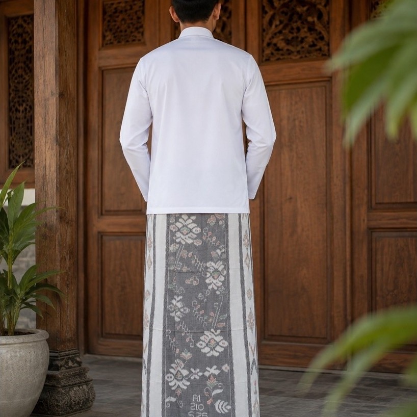 Sarung Donggala ATBM Asli A1 210 S-75 Pria Dewasa Tenun Adem Halus Mewah Motif Terbaru