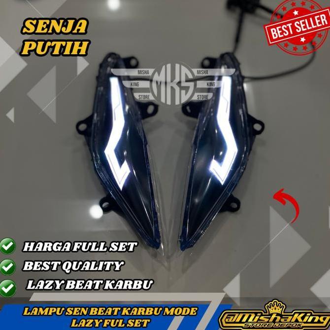 BEAT KARBU SEIN SEN DEPAN HONDA BEAT KARBU RUNNING SENJA RGB LAZY