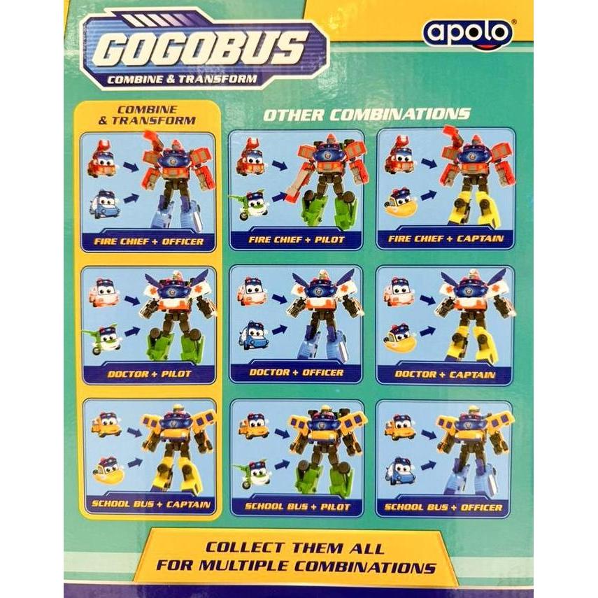 GogoBus Transforming Robot Gogo Bus Firy Justin Amby
